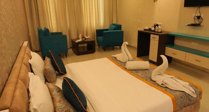 Meera Madhav Resort Room Type - Deluxe Room (Unmarried couples and Local IDs not allowed) Meera Madhav Resort Room Type - Deluxe Room (Unmarried couples and Local IDs not allowed)