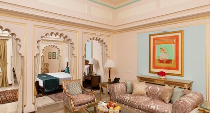 Taj Fateh Prakash Palace, Udaipur Room Type - Luxury Suite Lake View With Shared Sit-Out Taj Fateh Prakash Palace, Udaipur Room Type - Luxury Suite Lake View With Shared Sit-Out