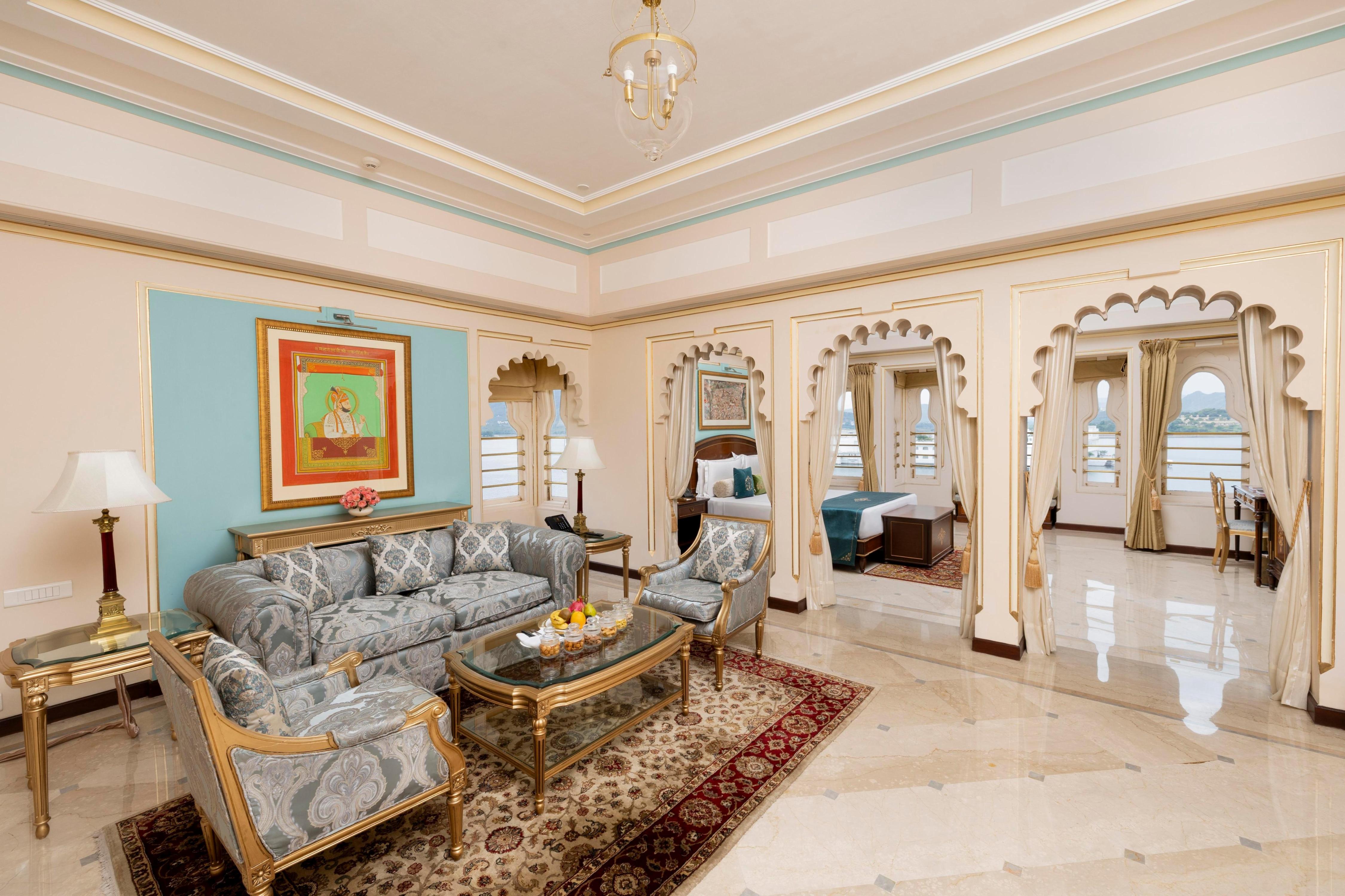 Taj Fateh Prakash Palace, Udaipur Room Type - Royal Suite Lake View