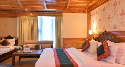 Hotel Royal Palace Kasol Room Type - Triple Bedroom with Balcony Hotel Royal Palace Kasol Room Type - Triple Bedroom with Balcony