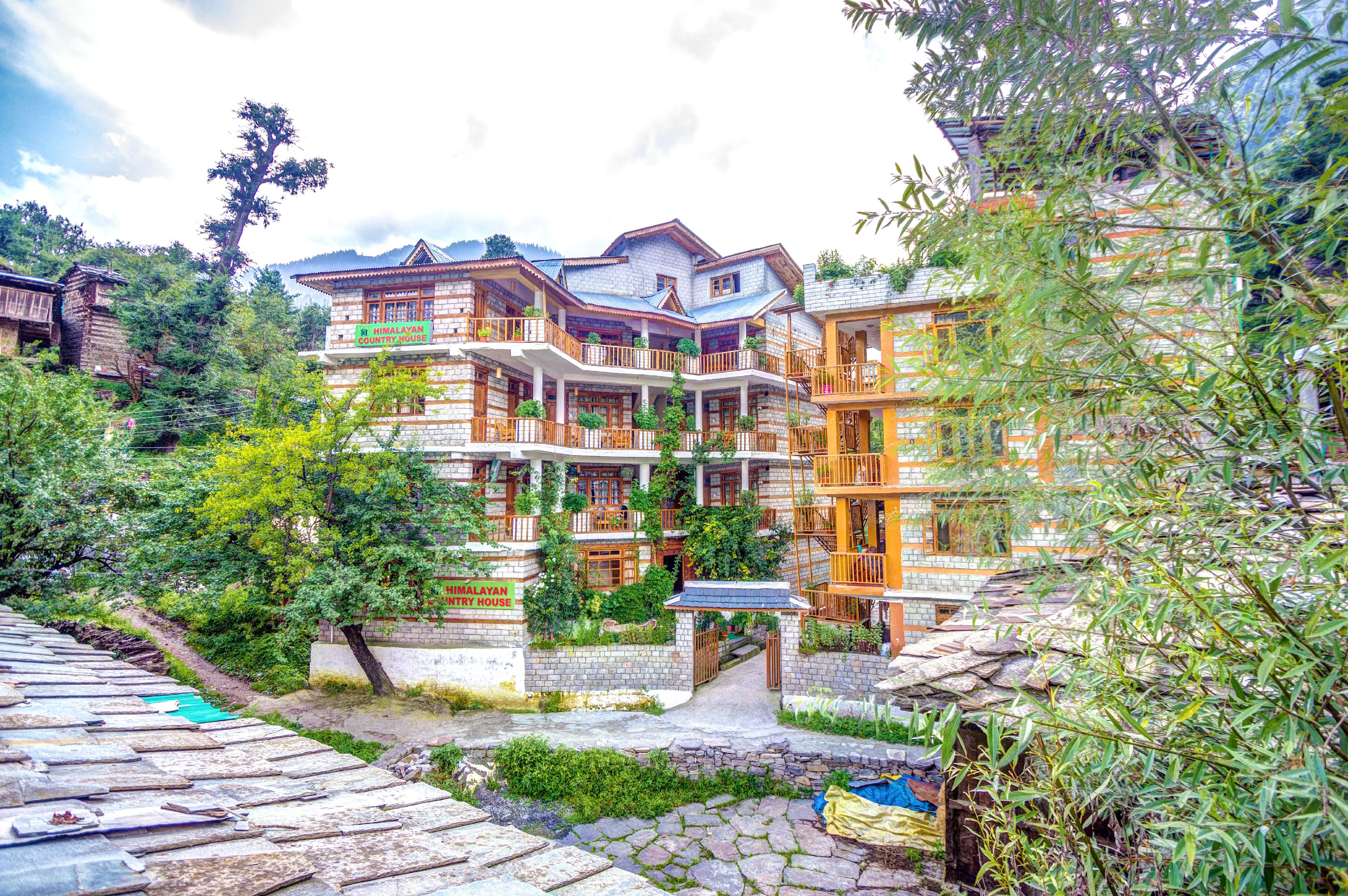 Rooms of Himalayan Country House