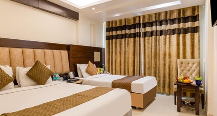 Hotel Sai Miracle (Newly Renovated) - Opp New Delhi Station & Connaught Place Room Type - Executive Triple Room - Room controlled central AC Hotel Sai Miracle (Newly Renovated) - Opp New Delhi Station & Connaught Place Room Type - Executive Triple Room - Room controlled central AC