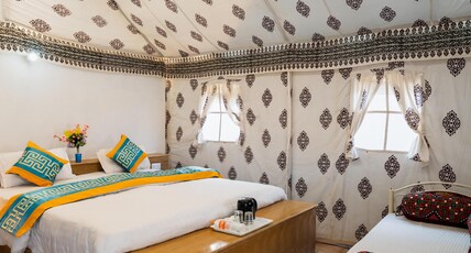 Limra Desert Camp with Swimming Pool Room Type - Family Swiss Tent Limra Desert Camp with Swimming Pool Room Type - Family Swiss Tent