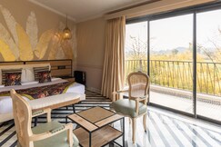 Rooms of Vanaashrya Resort and Spa Sariska