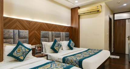 Batra Holiday Home Near Nizamuddin Railway Station Room Type - Deluxe Triple Room with Work Desk ( Fixed Menu for All Meal Plans ) Batra Holiday Home Near Nizamuddin Railway Station Room Type - Deluxe Triple Room with Work Desk ( Fixed Menu for All Meal Plans )