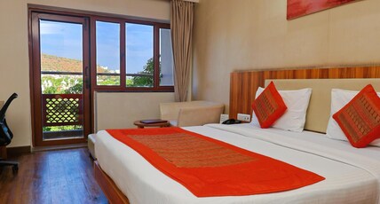 Le ROI Udaipur @Udaipur City Railway Station Room Type - Golden Premium with Balcony