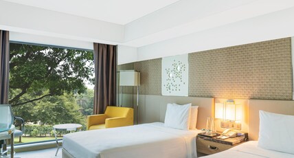 Courtyard by Marriott Agra Room Type - Deluxe Twin with Porch/City/Garden View