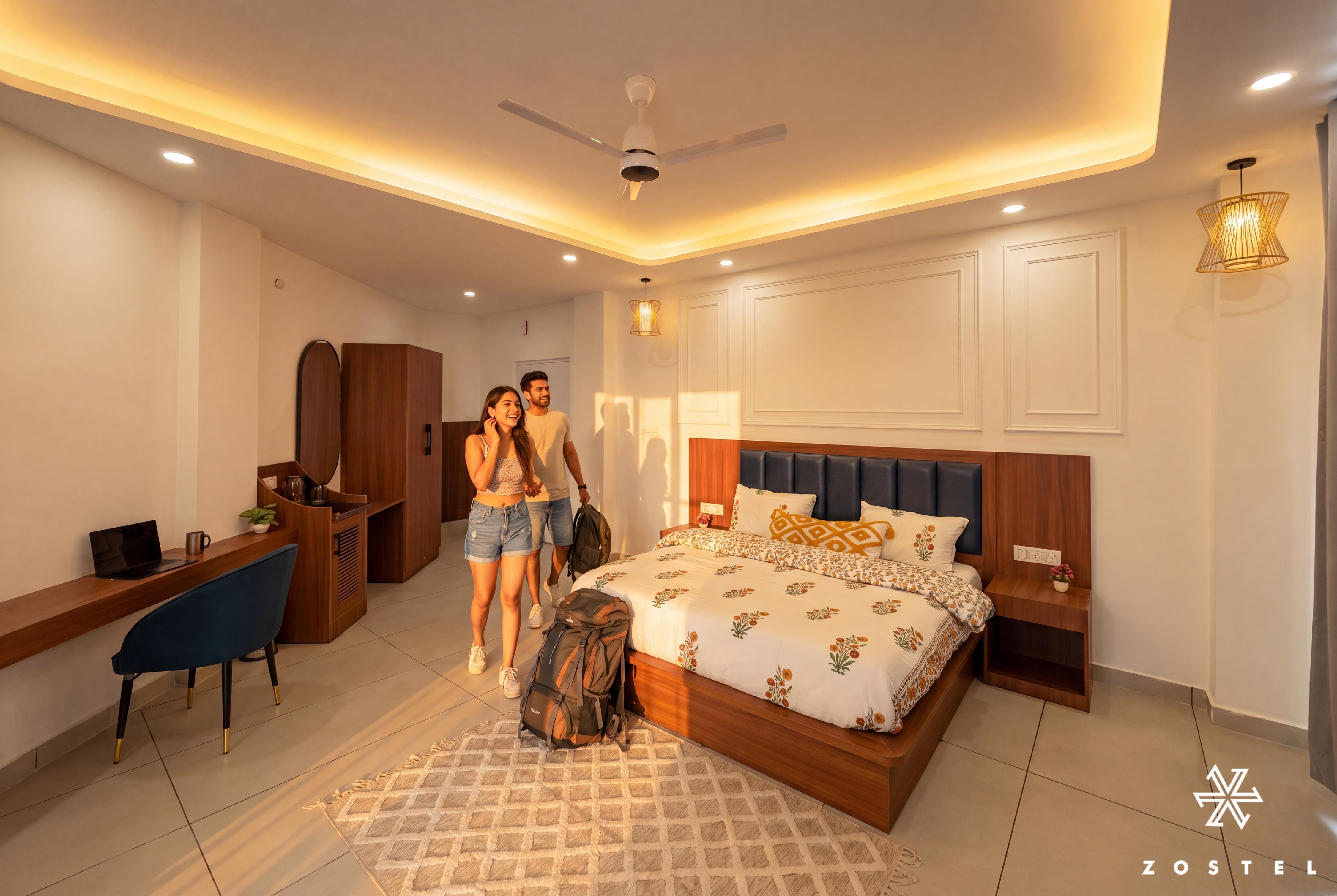 Zostel Banikhet (Dalhousie) Room Type - Premium Room (with balcony)