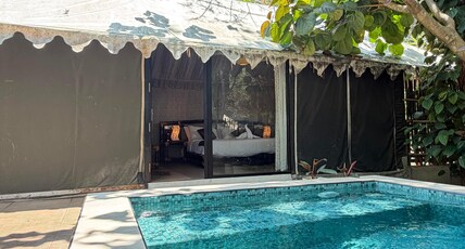 WOW Bison Woods (Organic Resort) Room Type - Deluxe Swiss Tent with Plunge Pool