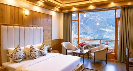 Holiday Heights & Spa Manali Room Type - HIMALAYAN VIEW ROOM (Centrally Heated and Cooled) Holiday Heights & Spa Manali Room Type - HIMALAYAN VIEW ROOM (Centrally Heated and Cooled)