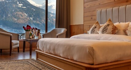 Holiday Heights & Spa Manali Room Type - ALPINE GARDEN VIEW ROOM (Centrally Heated and Cooled) Holiday Heights & Spa Manali Room Type - ALPINE GARDEN VIEW ROOM (Centrally Heated and Cooled)