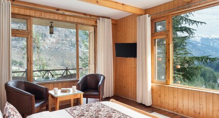 The Pine Chalet - Boutique Mountain Escape Room Type - The Nook - Premium Cottage Room with Kitchenette & Balcony The Pine Chalet - Boutique Mountain Escape Room Type - The Nook - Premium Cottage Room with Kitchenette & Balcony