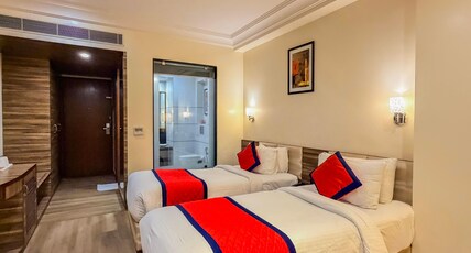 Spree Hotel Jaipur Room Type - Deluxe Room Twin Beds
