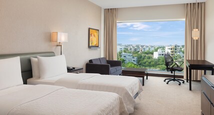 Le Meridien Nagpur Room Type - Deluxe Twin, Guest room, 2 Twin/Single Bed(s), City view Le Meridien Nagpur Room Type - Deluxe Twin, Guest room, 2 Twin/Single Bed(s), City view