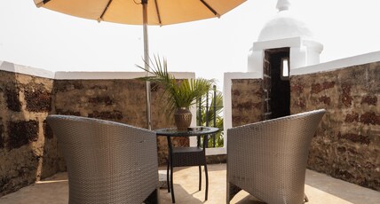 Fort Tiracol Goa Room Type - Luxury Suite Sea View Suite