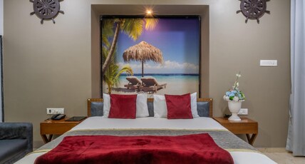 HOTEL NATRAJ & RESORT ( 17 kms away from Gandhinagar ) Room Type - Modern Cottage with Balcony HOTEL NATRAJ & RESORT ( 17 kms away from Gandhinagar ) Room Type - Modern Cottage with Balcony