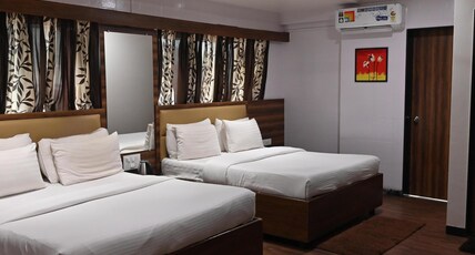 Hotel Sai Yatri  Room Type - Four bed AC room