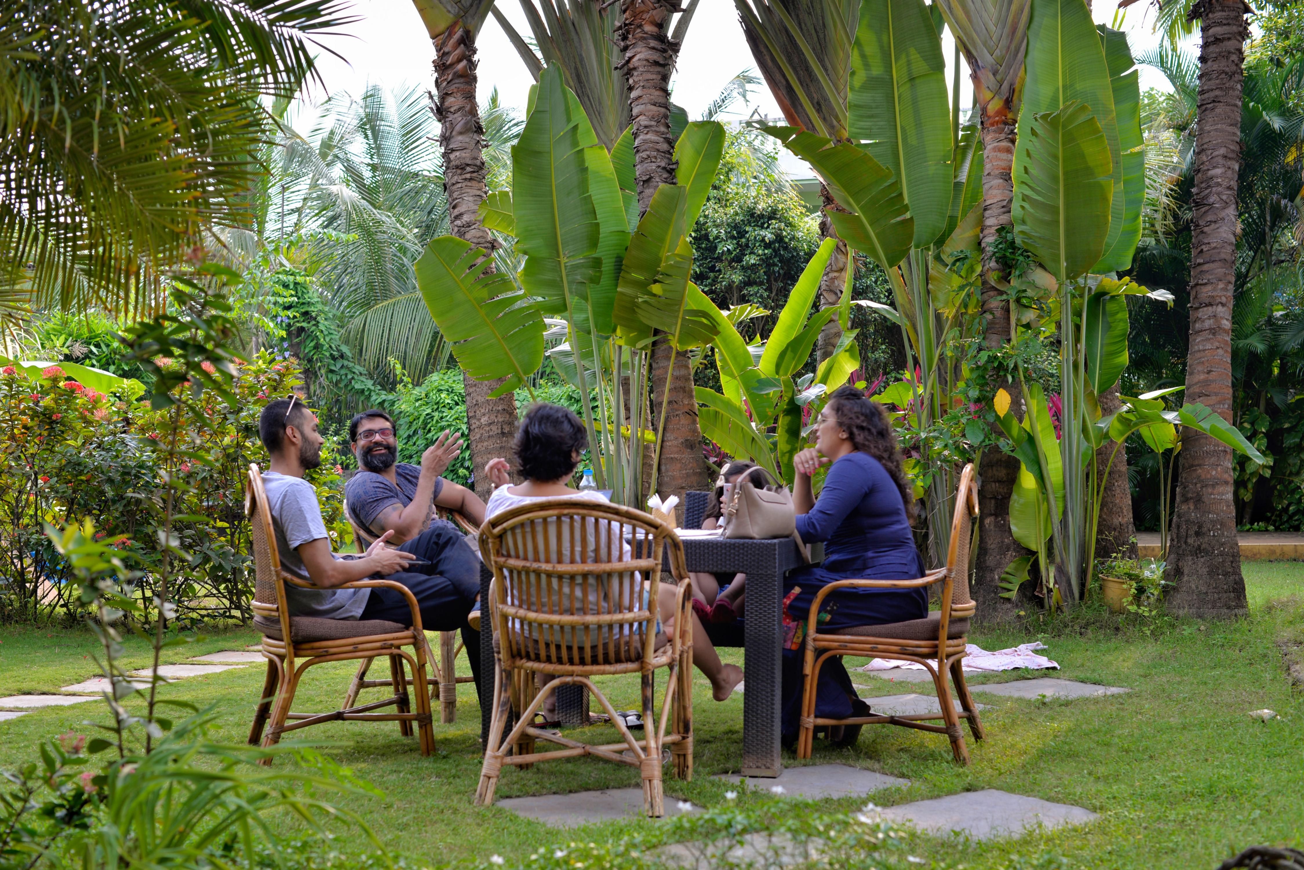 Papa Jolly Eco Resort - Near Morjim Beach - Tap to explore photos