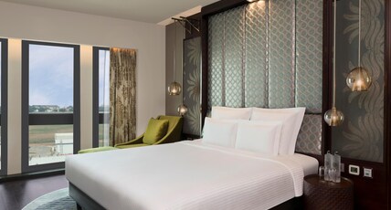 Pullman New Delhi Aerocity Room Type - Superior Suite - 2 Way Airport Transfers, Lounge Access & 15 Pct Discount On F&B And Laundry Pullman New Delhi Aerocity Room Type - Superior Suite - 2 Way Airport Transfers, Lounge Access & 15 Pct Discount On F&B And Laundry