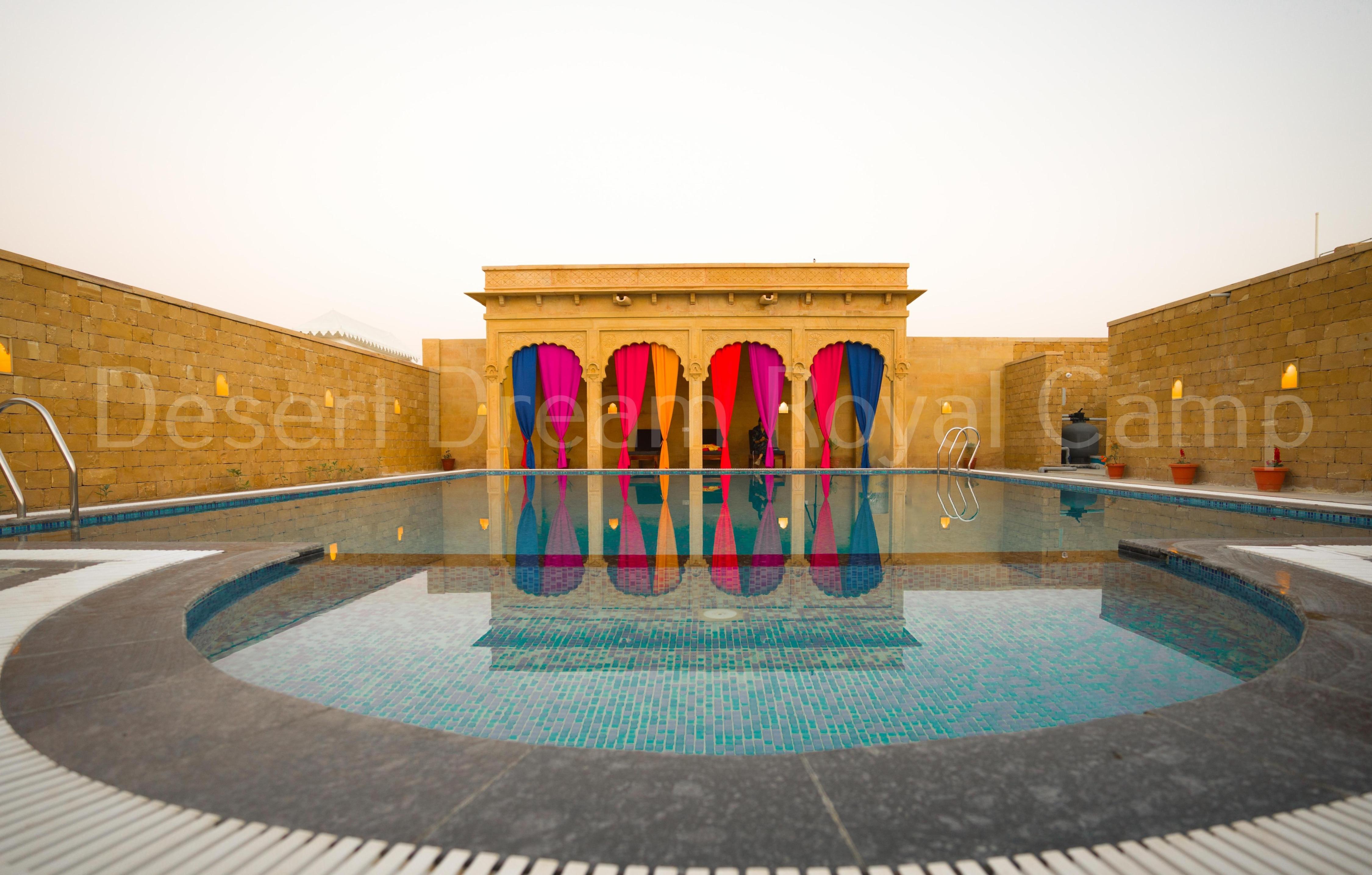 Desert Dream Royal Camp | Swimming Pool & Multi-Cuisine Restaurant - Tap to explore photos