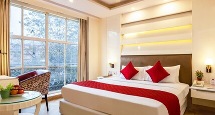 Hotel Picasso Prive - Naraina Room Type - Deluxe Room with Balcony (City View)