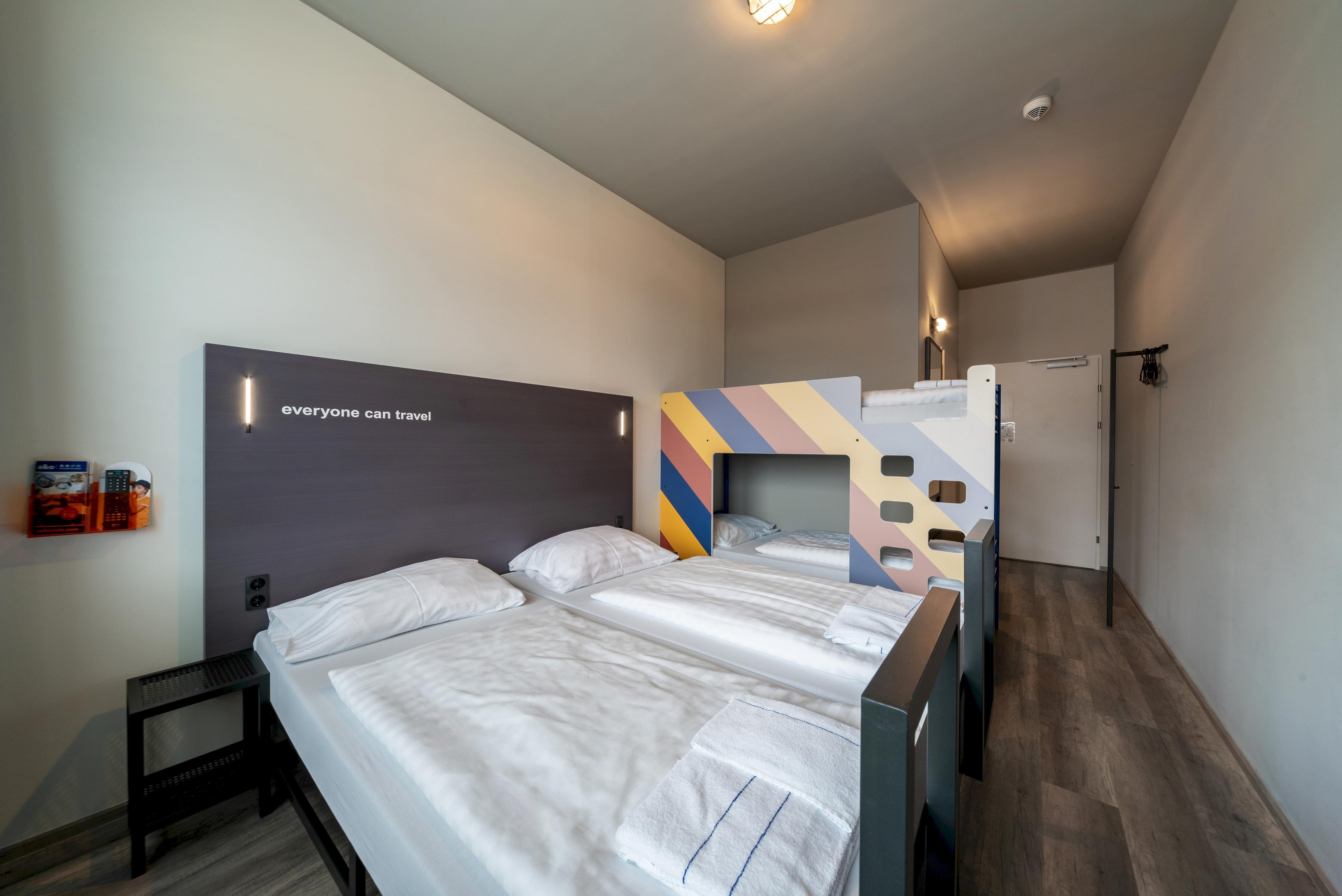 a&o Graz Hauptbahnhof Room Type - Family Room (2 Adults + 2 Children) a&o Graz Hauptbahnhof Room Type - Family Room (2 Adults + 2 Children)