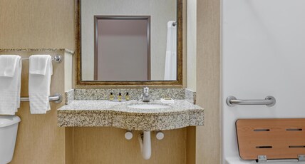 Best Western Plus Capital Inn Room Type - Accessible - 1 King, Mobility Accessible, Bathtub, Microwave And Refrigerator, Wi-Fi, Non-Smoking, F Best Western Plus Capital Inn Room Type - Accessible - 1 King, Mobility Accessible, Bathtub, Microwave And Refrigerator, Wi-Fi, Non-Smoking, F