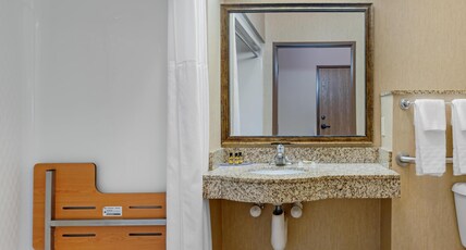 Best Western Plus Capital Inn Room Type - Accessible - 2 Queen, Mobility Accessible, Roll In Shower, Microwave And Refrigerator, Wi-Fi, Non-Sm Best Western Plus Capital Inn Room Type - Accessible - 2 Queen, Mobility Accessible, Roll In Shower, Microwave And Refrigerator, Wi-Fi, Non-Sm