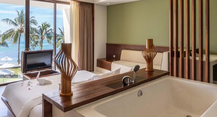 The Shells Resort and Spa Room Type - Premium Deluxe Room with Ocean View The Shells Resort and Spa Room Type - Premium Deluxe Room with Ocean View