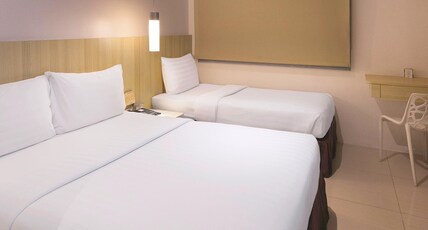 Injap Tower Hotel Room Type - Happy Room - Single/Double Injap Tower Hotel Room Type - Happy Room - Single/Double