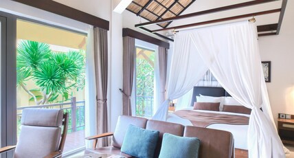 THE BLOSSOM RESORT ISLAND DA NANG Room Type - Villa King Room with In Room Steam Sauna - Foot massage, Onsen Included THE BLOSSOM RESORT ISLAND DA NANG Room Type - Villa King Room with In Room Steam Sauna - Foot massage, Onsen Included