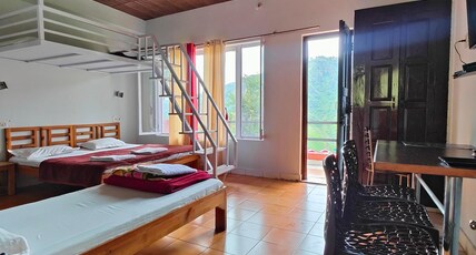 Hotel Burans Chakrata Room Type - Family Room with Private Balcony and Hill View Hotel Burans Chakrata Room Type - Family Room with Private Balcony and Hill View
