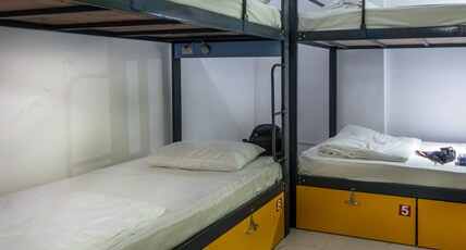 Backpackers Villa Mumbai Room Type - Mixed Dorm | 1 Bed in 8-Bunk Bed AC Dorm | Shared Attached Bathroom Backpackers Villa Mumbai Room Type - Mixed Dorm | 1 Bed in 8-Bunk Bed AC Dorm | Shared Attached Bathroom