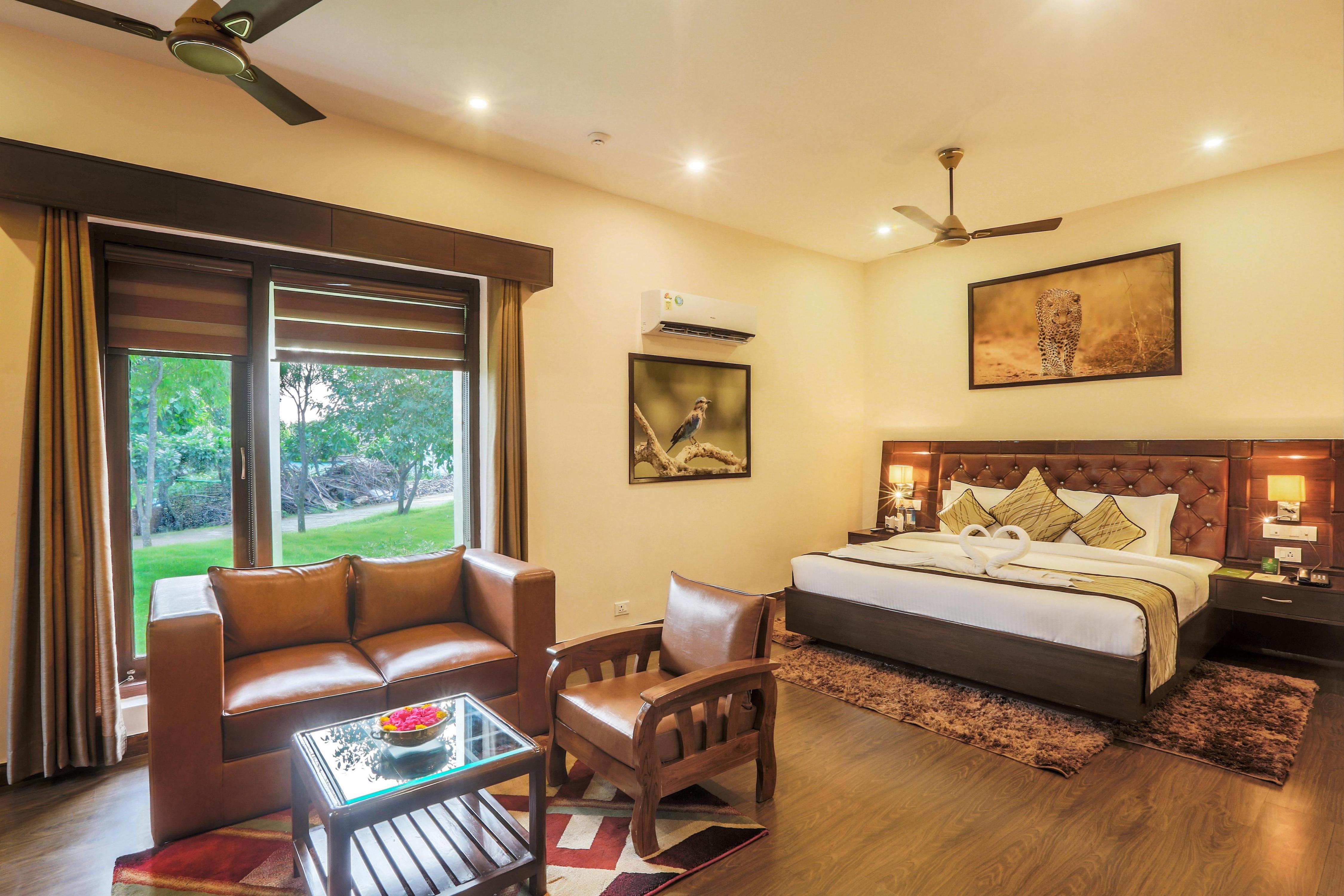 Resorts By The Baagh, Corbett Room Type - Leopard Suite (With Balcony)