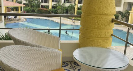 Empires Beachfront Hotel Room Type - Deluxe Room Sea View from balcony Empires Beachfront Hotel Room Type - Deluxe Room Sea View from balcony