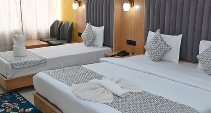 Hotel Mahabir Sheraton (200 mtr from beach) Room Type - Deluxe Triple Bedded