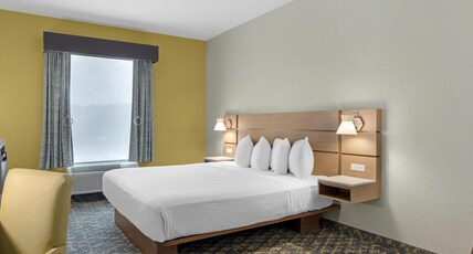 Best Western Wesley Chapel Room Type - Accessible - 1 King, Mobility Accessible, Communication Assistance, Bathtub, Microwave And Refrigera Best Western Wesley Chapel Room Type - Accessible - 1 King, Mobility Accessible, Communication Assistance, Bathtub, Microwave And Refrigera