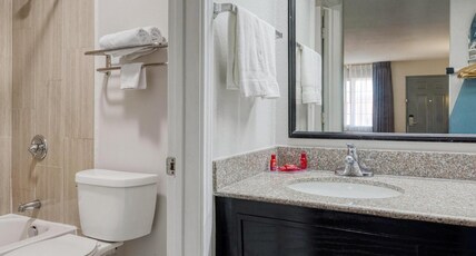 SureStay Hotel by Best Western Terrell Room Type - 1 King Bed, Non-Smoking, High Speed Internet Access, Microwave And Refrigerator, Desk, Flat Screen T