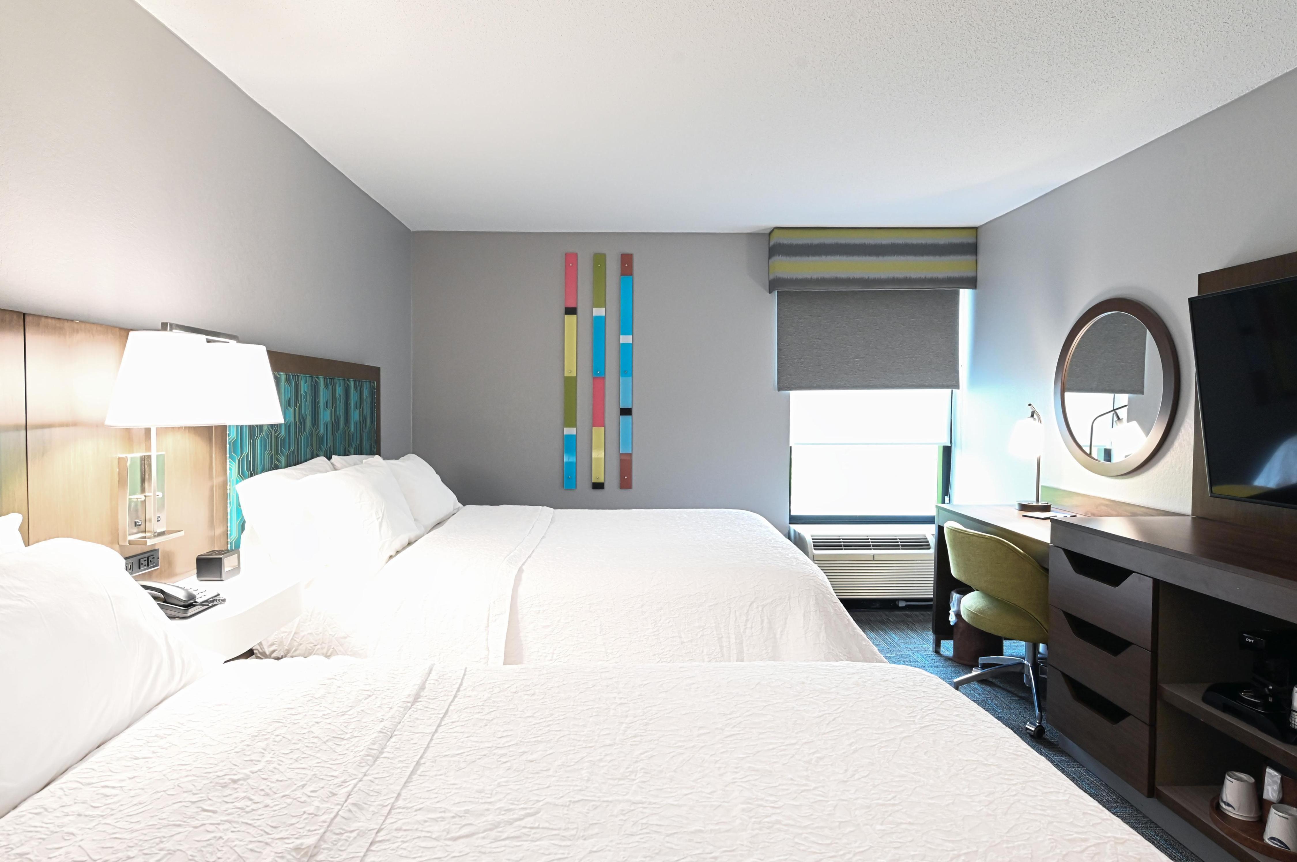 Hampton Inn Richmond West Room Type - 2 QNS HEARING ACC NOSMOK