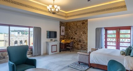 Juna Mahal Jungle Resort Ranthambore. Room Type - Terrace Villa