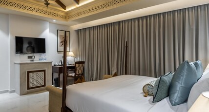 Juna Mahal Jungle Resort Ranthambore. Room Type - Pool Villa