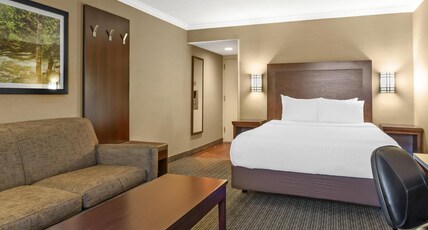 Best Western Plus Dryden Hotel & Conference Centre Room Type - 1 Queen Bed, Non-Smoking, Ground Floor, Sofabed, Work Desk, Microwave And Refrigerator, Wi-Fi, Full Best Western Plus Dryden Hotel & Conference Centre Room Type - 1 Queen Bed, Non-Smoking, Ground Floor, Sofabed, Work Desk, Microwave And Refrigerator, Wi-Fi, Full