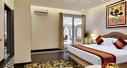 Tiaraa Lite  A Ganges Retreat Room Type - Family Room with 02 Bedroom, 01 Bathroom, balcony and city view