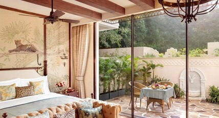The Maharaja's Lodge, Ranthambore Room Type - Grand Luxury Room with Private Courtyard The Maharaja's Lodge, Ranthambore Room Type - Grand Luxury Room with Private Courtyard
