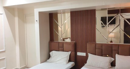 Flexistays Room Type - 4 bedded AC seprate Room with attached bathroom (with TV and wifi) Flexistays Room Type - 4 bedded AC seprate Room with attached bathroom (with TV and wifi)