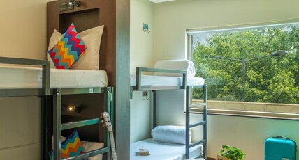 goSTOPS Delhi - Private Rooms & Dorms Room Type - Bed in 4 Bed Female Only AC Dormitory Room with Ensuite Bathroom
