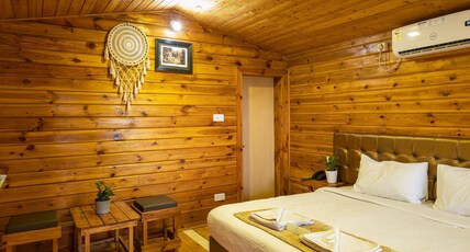 Bellevue Resort, Panchgani Room Type - Wooden Log House with Private Sitout Bellevue Resort, Panchgani Room Type - Wooden Log House with Private Sitout