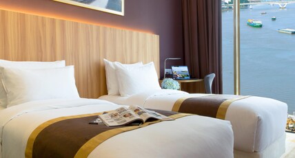 Bay Hotel Ho Chi Minh Room Type - Deluxe Twin Room with City View With Free Minibar Bay Hotel Ho Chi Minh Room Type - Deluxe Twin Room with City View With Free Minibar