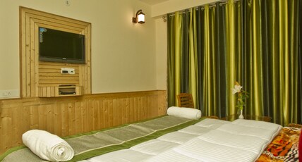 Mountain Green Villa, Manali Room Type - Deluxe- Private Balcony