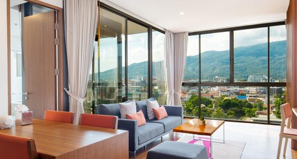 Eastin Tan Hotel Chiang Mai Room Type - One Bedroom Suite Mountain View with Bathtub Eastin Tan Hotel Chiang Mai Room Type - One Bedroom Suite Mountain View with Bathtub